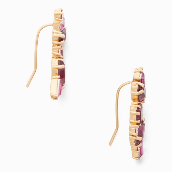 FLASH SALE 🎉 Kate Spade ♠️ Pink Dangle Earrings - Picture 3 of 8